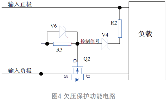 過(guò)欠壓、防反接電路