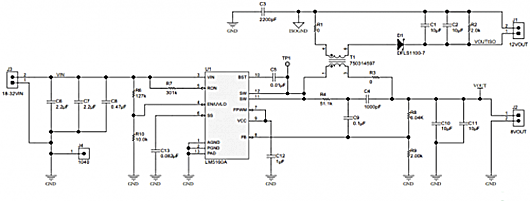 穩(wěn)壓器 反激轉換器 電路
