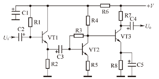 三級(jí)放大電路